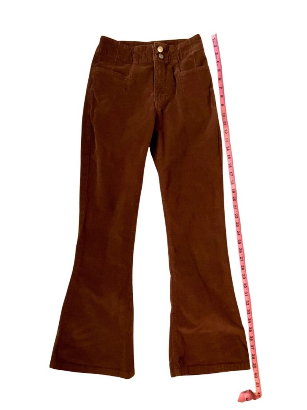 Lucky Brand High Rise Flare Corduroy Pants - Size 2 / 26 A